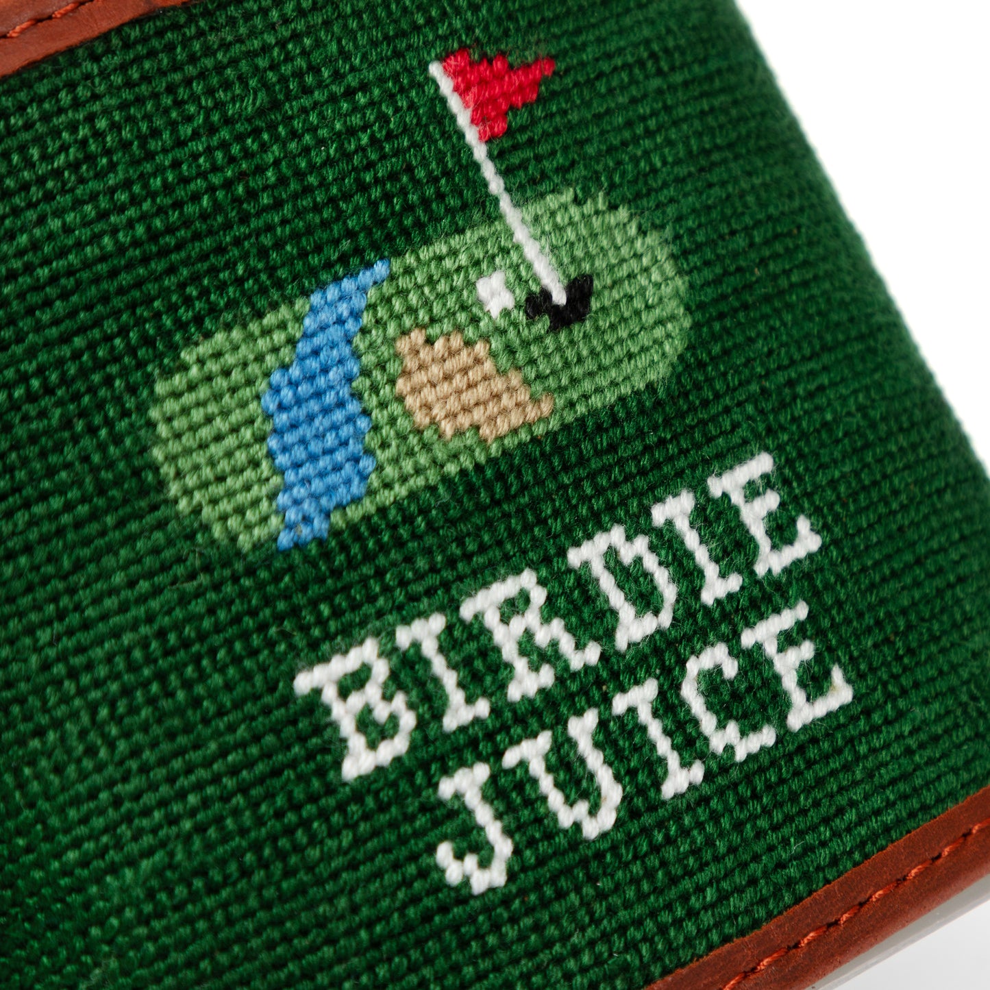 Birdie Juice Hand-Stitched Flask