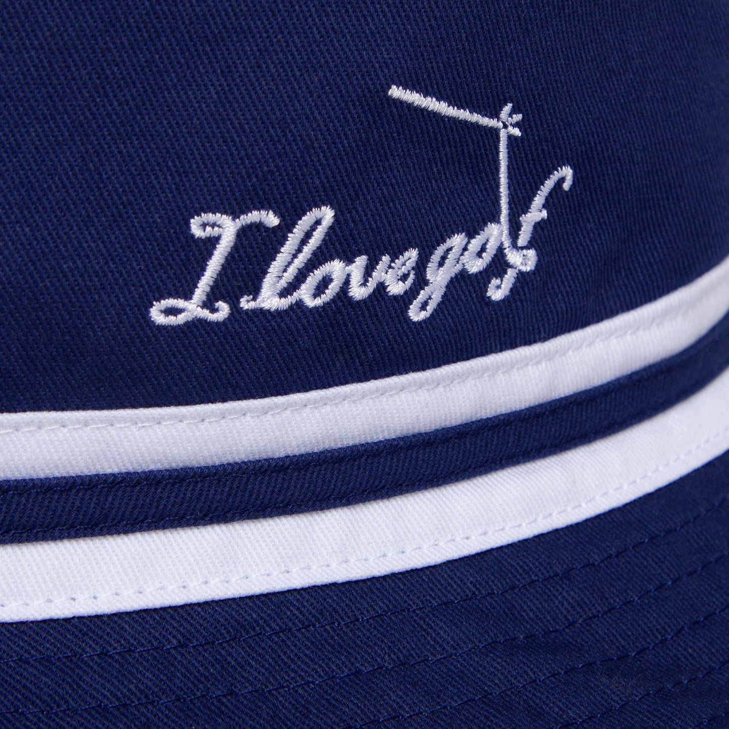 I hate golf ⇄ I love golf Reversible Bucket Hat