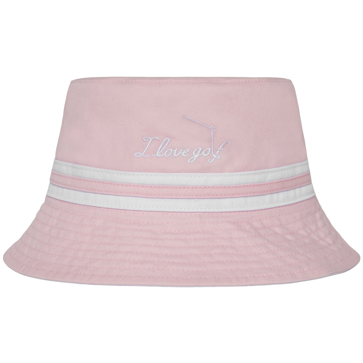 I hate golf ⇄ I love golf Reversible Bucket Hat