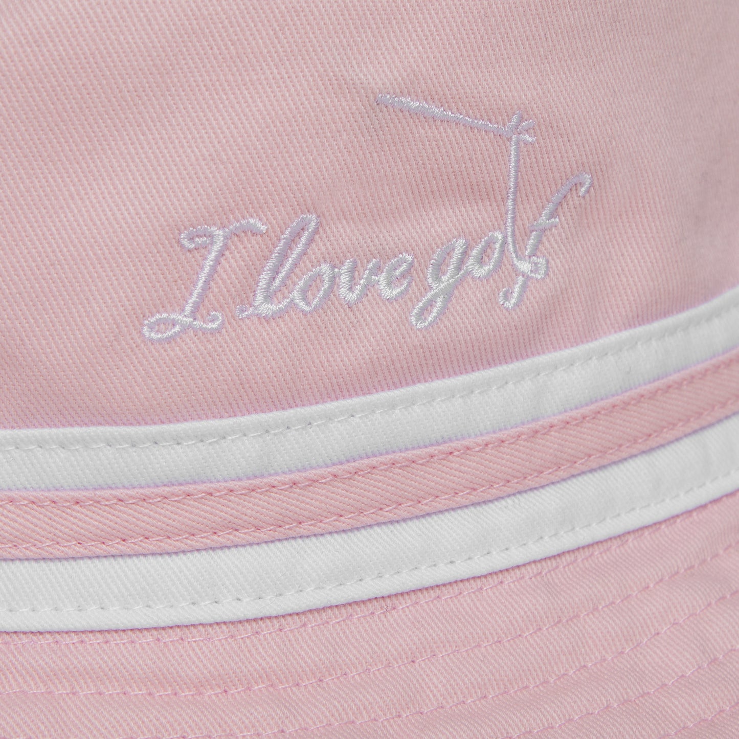 I hate golf ⇄ I love golf Reversible Bucket Hat