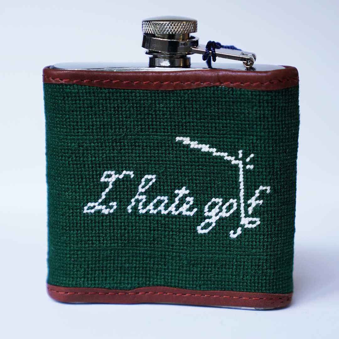 Hand-Stitched Bogey Medicine Flask