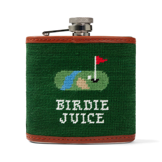 Birdie Juice Hand-Stitched Flask