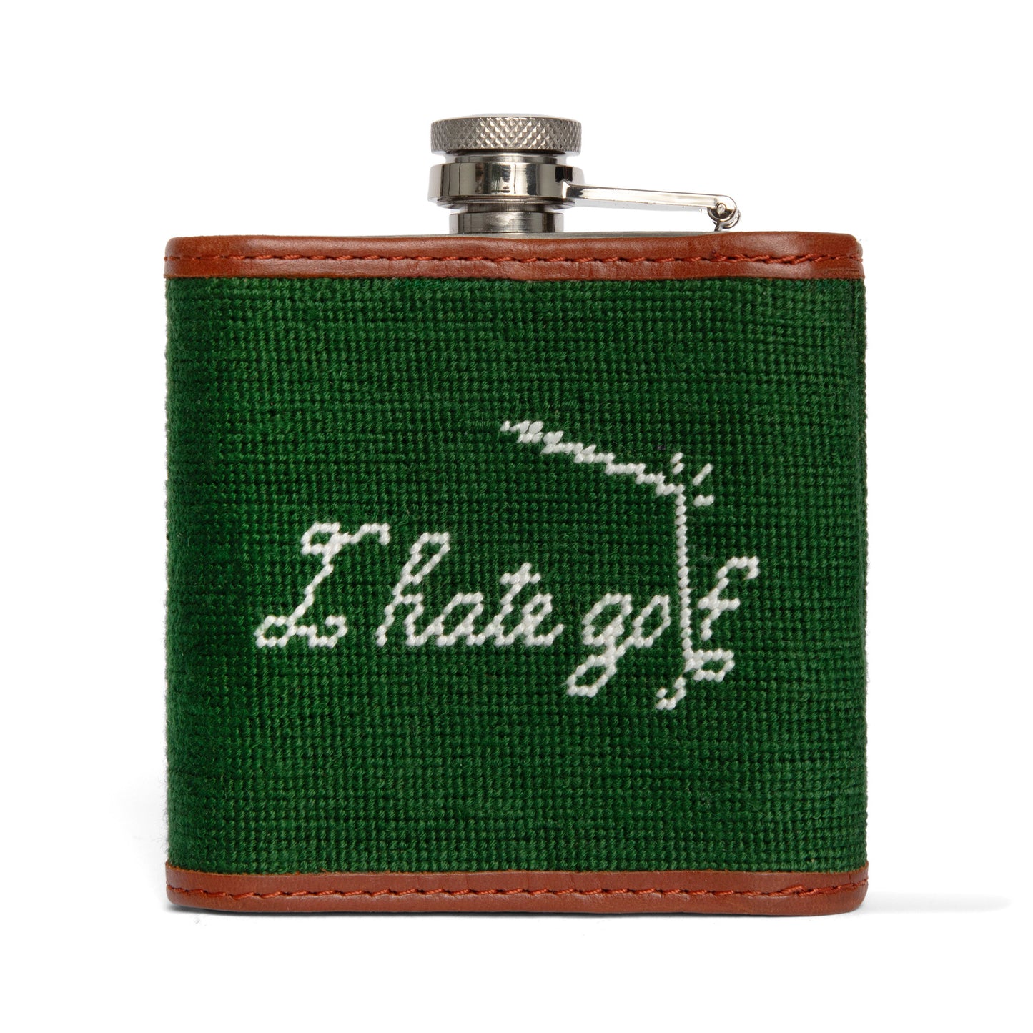 Bogey Medicine Hand-Stitched Flask