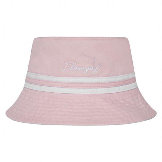 I hate golf ⇄ I love golf Reversible Bucket Hat